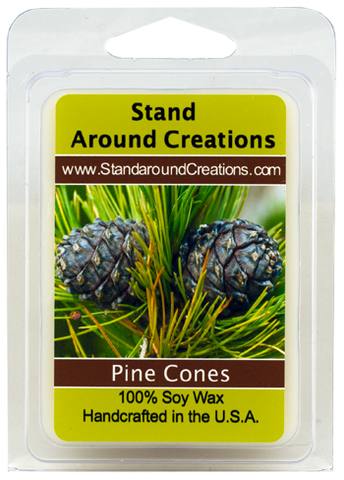 PINE CONES WAX MELT 3-OZ.