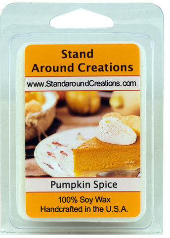 PUMPKIN SPICE WAX MELT 3-OZ.