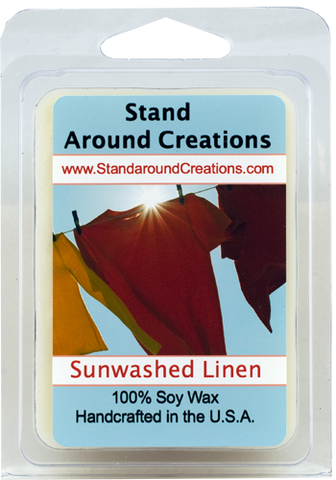 SUNWASHED LINEN WAX MELT 3-OZ.