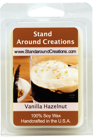 VANILLA HAZELNUT WAX MELT 3-OZ.