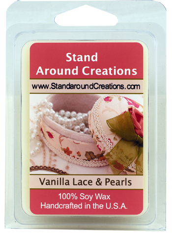 VANILLA LACE & PEARLS WAX MELT 3-OZ.