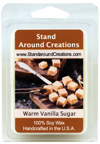 WARM VANILLA SUGAR WAX MELT 3-OZ.