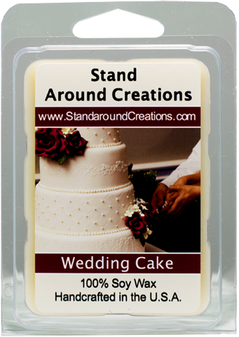 WEDDING CAKE WAX MELT 3-OZ.